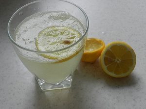 Lemon and bicarbsoda